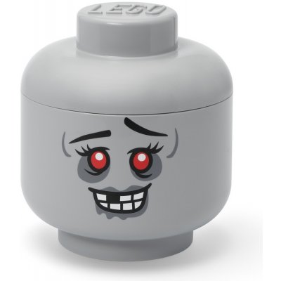 LEGO VELKÁ HLAVA ZOMBIE ŠEDÁ L 8,5L 40320822 – Sleviste.cz