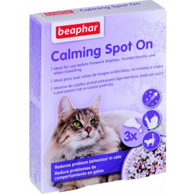 Beaphar No Stress Spot-on pro kočky 3 x 0,4 ml – Sleviste.cz