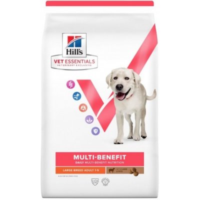Hill's Vet Essentials Adult Multi-Benefit Large Breed Lamb & Rice 14 kg – Hledejceny.cz