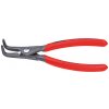 Kleště kombinované KNIPEX Přesné kleště pro pojistné kroužky 165 mm s vyhnutými čelistmi 49 21 A21