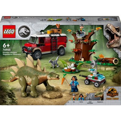 LEGO® Jurassic World 76965 Dinosauří mise: Objev stegosaura – Hledejceny.cz