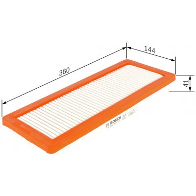 Vzduchový filtr BOSCH F 026 400 219 (F026400219) – Hledejceny.cz