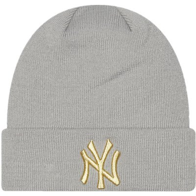 New Era Metallic Logo MLB New York Yankees grey gold – Zbozi.Blesk.cz