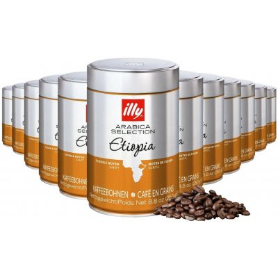 Illy Etiopia zrnková 12 x 250 g – Hledejceny.cz