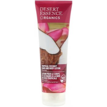 Desert Essence Exotický kokos tělové mléko 236 ml