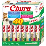 Churu Cat BOX Tuna Seafood Variety 40 x 14 g – Hledejceny.cz