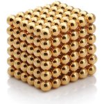 Magnetická stavebnice NeoCube zlaté 216 kuliček – Zboží Dáma