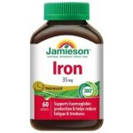Jamieson Železo 35 mg s postupným uvolňováním 60 tablet – Hledejceny.cz