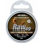 Savage Gear Raw49 10m 0,45mm 35lb Uncoated Brown – Zboží Dáma