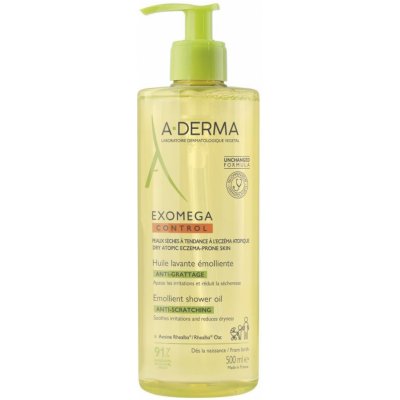 A-Derma Exomega Control zvláčňující sprchový olej 500 ml – Zbozi.Blesk.cz