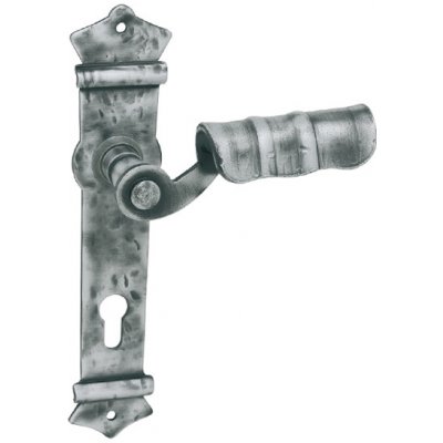 MP KOVÁNÍ LR - URBAN PZ 90 mm klika pravá/koule Kovaná šedá – Hledejceny.cz