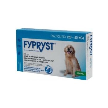 Fypryst Spot-on Dog L 20-40 kg 3 x 2,68 ml