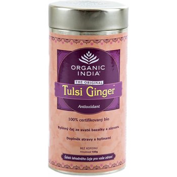 Organic India Tulsi Ginger BIO plech 100 g