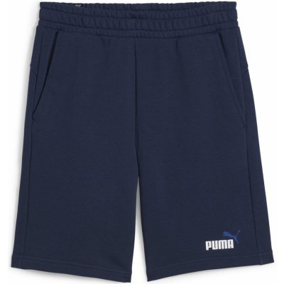 Puma pánské kraťasy ESS+ 2 COL shorts 10" 58676614 Tmavě modrá – Zboží Mobilmania