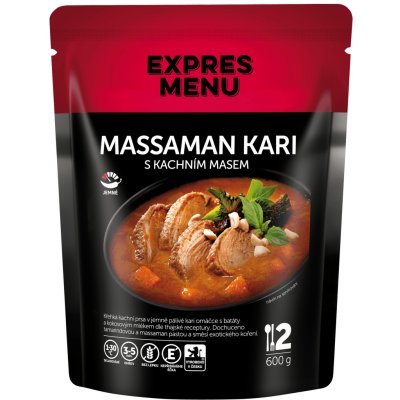 Expres Menu Massaman kari Thajské kari s kachním masem 600 g – Sleviste.cz