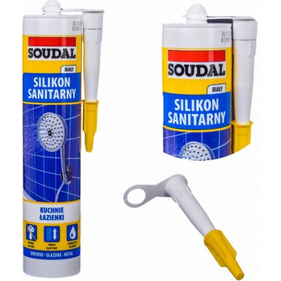 SOUDAL sanitární silikon 310g bílý