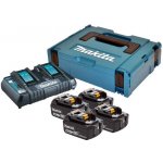Makita DC18RD + 4x BL1840B – Zbozi.Blesk.cz