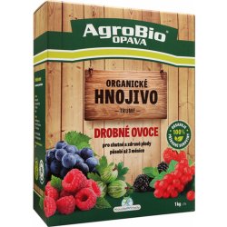 AgroBio Organické hnojivo KP DROBNÉ OVOCE 1 kg