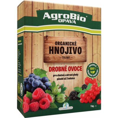 AgroBio Organické hnojivo KP DROBNÉ OVOCE 1 kg