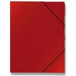 Karton P+P desky Classic 3chlopňové desky A4 červené – Zboží Živě