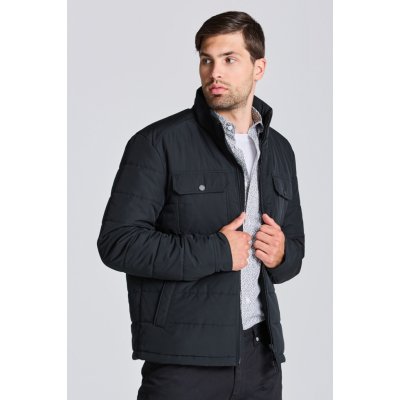 Gant D1. Channel Quilted Windcheater černá – Zboží Mobilmania