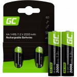 Green Cell AA 2000mAh 2ks GR06 – Zboží Živě