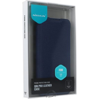 Pouzdro Nillkin Qin Book Pro Cloth Samsung Galaxy S23 modré – Zbozi.Blesk.cz
