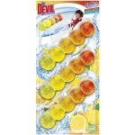 Dr.DEVIL BiCOLOR WC 5Ball závěs do WC LEMON FRESH 3 x 35 g – Hledejceny.cz