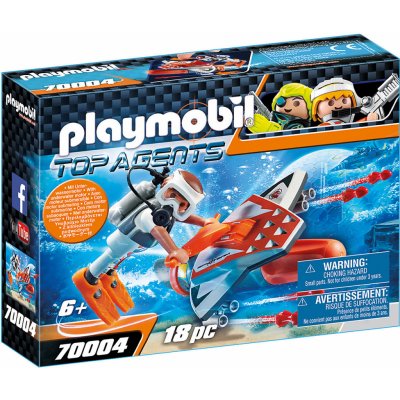Playmobil 70004 Spy Team podvodní skútr – Zboží Mobilmania