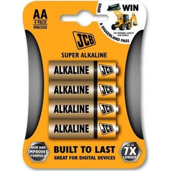 JCB Super Alkaline AA 4ks JCB-LR06-4B