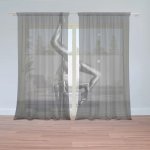 Sablio Záclony Pole dancer: 2ks 150x250cm – Hledejceny.cz
