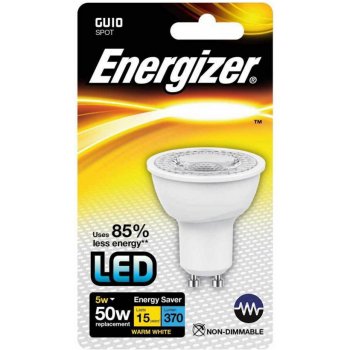 Energizer LED žárovka GU10 5W Eq 50W S8870 Hightech Teplá bílá