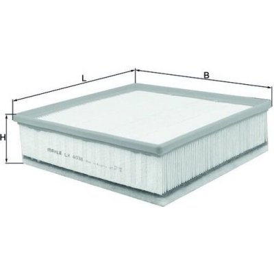 Vzduchový filtr KNECHT LX 4038 – Hledejceny.cz