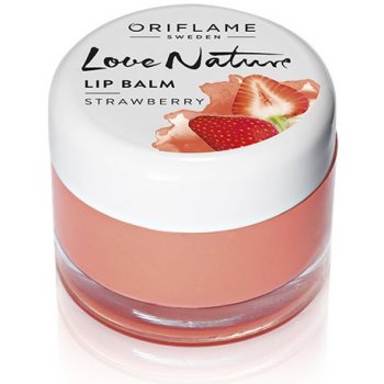 Oriflame Love Nature Jahodový balzám na rty 7 g