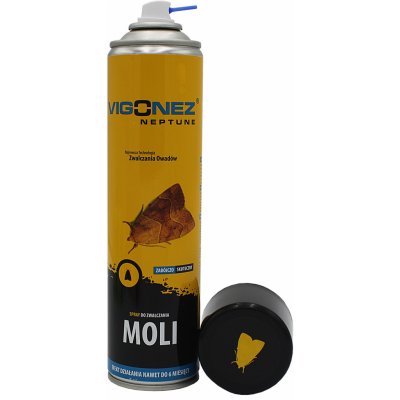 Vigonez Neptune Sprej na hubení molů potrav. a šatních 400 ml – Zboží Dáma
