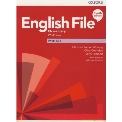 English File Fourth Edition Elementary Workbook with Answer Key – Zboží Mobilmania