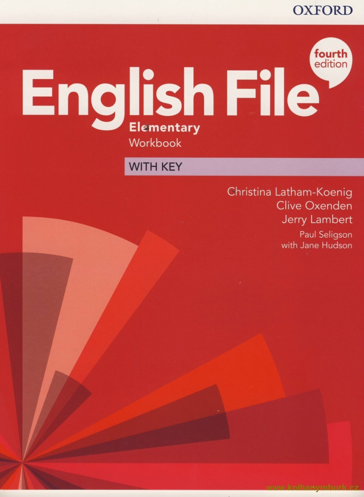 English File Fourth Edition Elementary Workbook with Answer Key