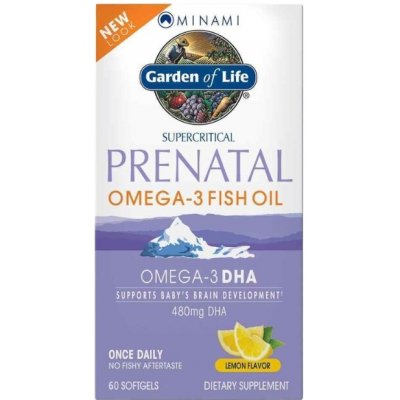 Garden of Life Minami Nutrition Omega-3 prenatální 60 kapslí citron – Hledejceny.cz