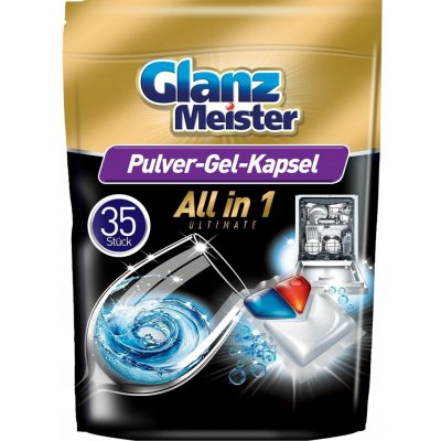 Glanz Meister tablety do myčky All in1 Ultimate 35 ks – Sleviste.cz