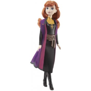 Mattel Frozen Anna v černo-oranžových šatech