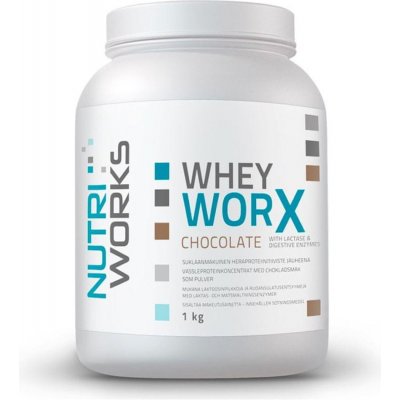 NutriWorks Whey Worx 1000 g – Zboží Mobilmania
