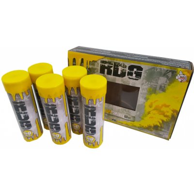 Dýmovnice trhací žlutá 5 ks – Zboží Mobilmania