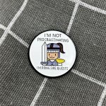 Pinarna I'm not procrastinating I'm doing side quests Neprokrastinuji, plním vedlejší úkoly bílý – Zboží Dáma