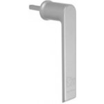 Schüco Montážní klika stříbrná matná pro AL okna -S247544 – HobbyKompas.cz