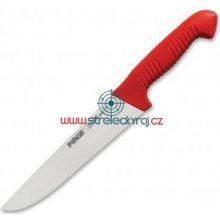 PIRGE řeznický porcovací nůž červený PRO 2002 Butcher 180 mm