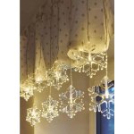 Emos DCGW06 LED vánoční závěs sněhové vločky 84 cm – Zbozi.Blesk.cz