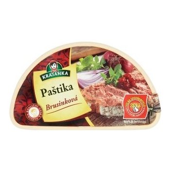 Krajanka Naše paštika s brusinkami vepřová 100g