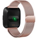 ESES Milánský tah růžovo zlatá velikost L pro Fitbit Versa 1530000297 – Sleviste.cz