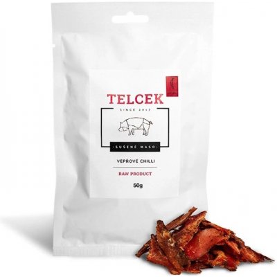 Telcek vepřové sušené maso chilli 50 g – Zboží Mobilmania