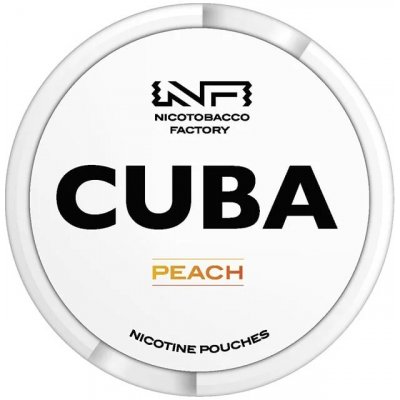 Cuba White Peach Slim 20 mg/g 20 sáčků – Hledejceny.cz